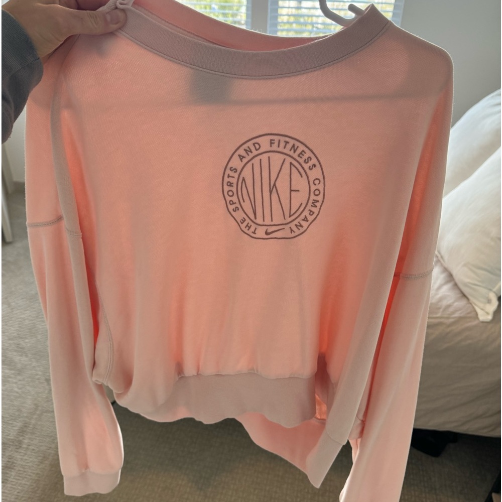 Pink Nike long sleeve